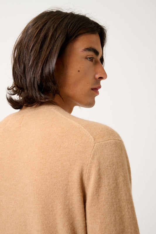 AIGLIÈRE sahara round-neck sweater 100% cashmere