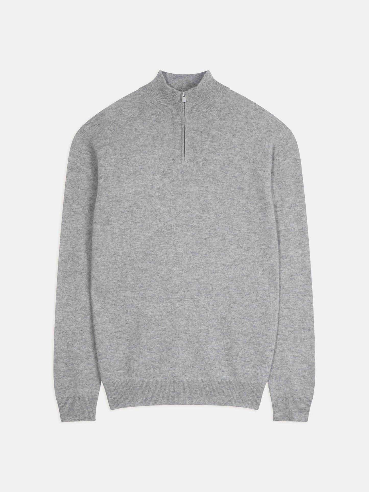 ambin pull camionneur gris souris chiné 100% cachemire