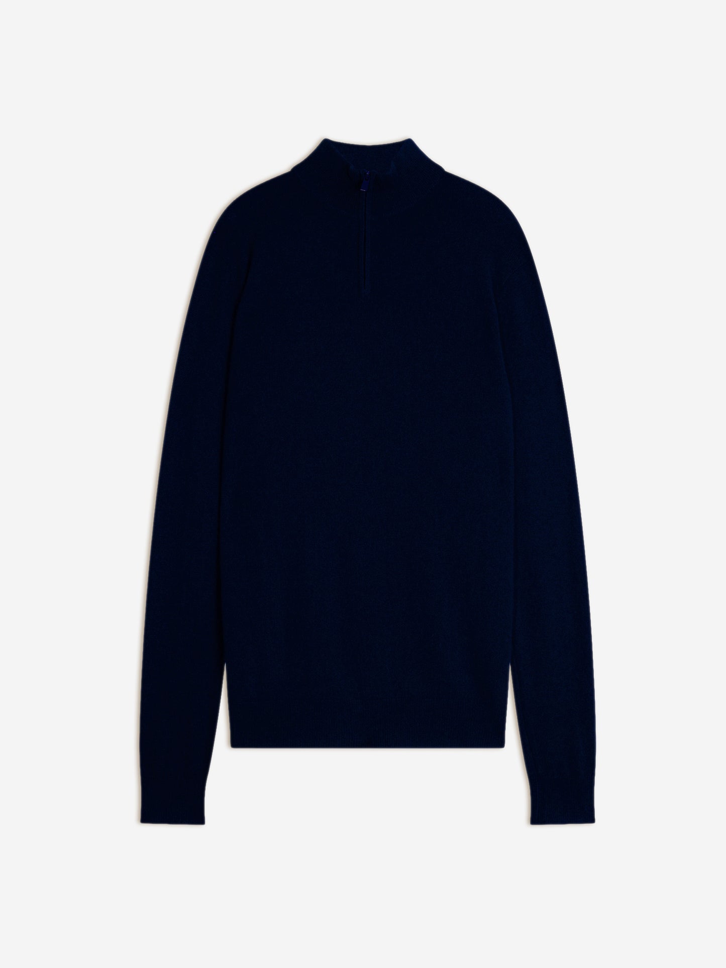 AMBIN Trucker Pullover navy 100% Kaschmir