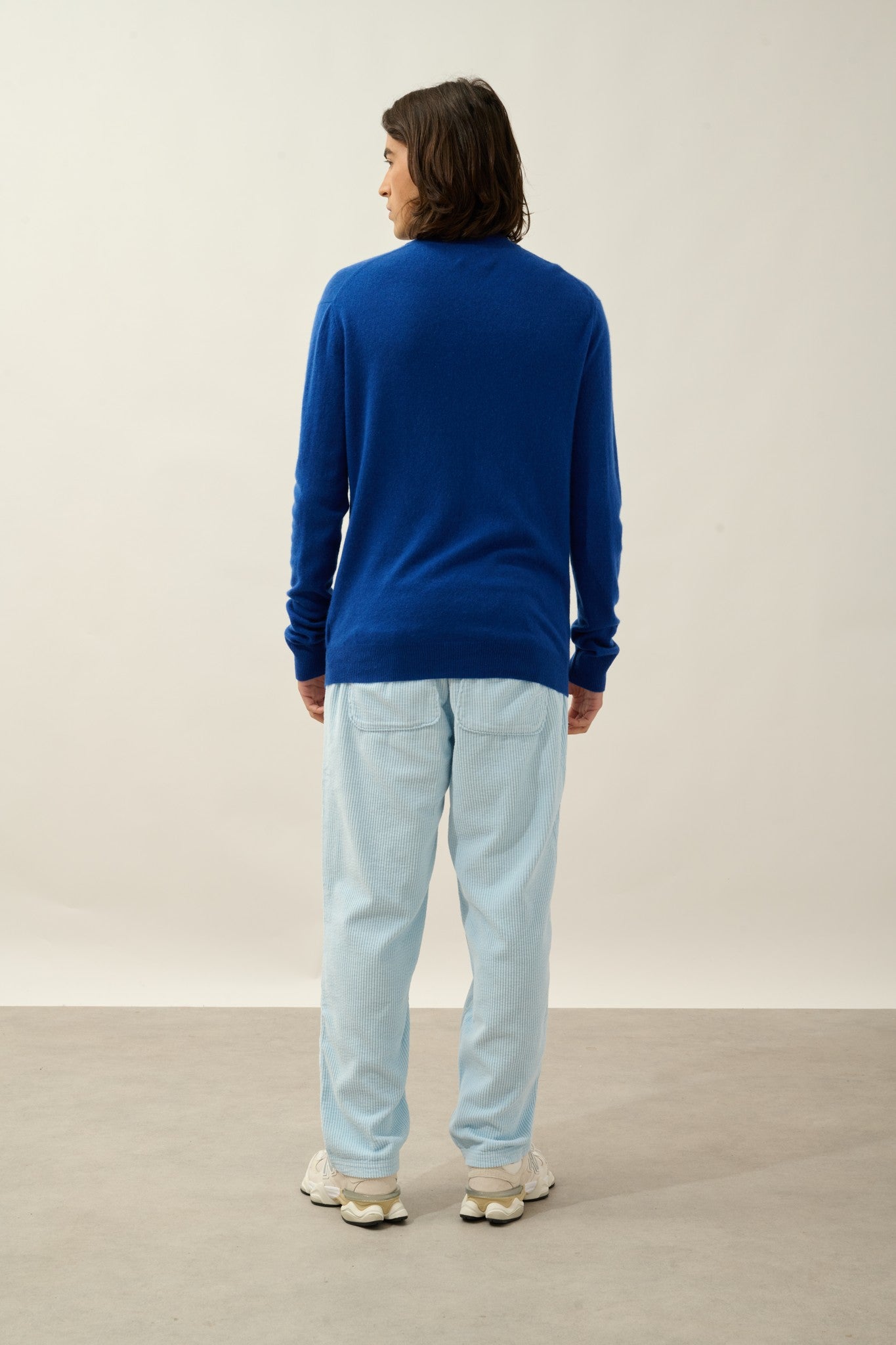 ambin pull camionneur outremer 100% cachemire