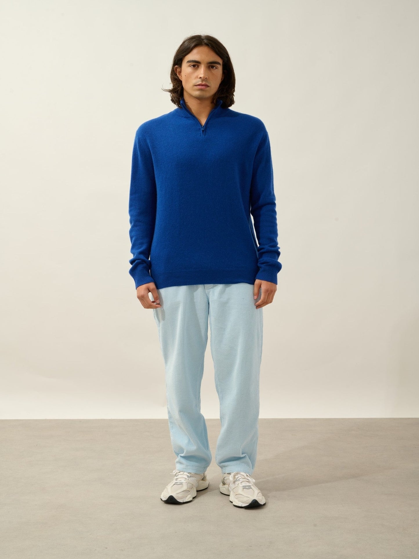 ambin pull camionneur outremer 100% cachemire