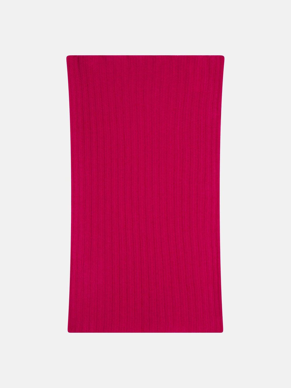TOMMY 4-ply fuchsia 100% cashmere neck warmer