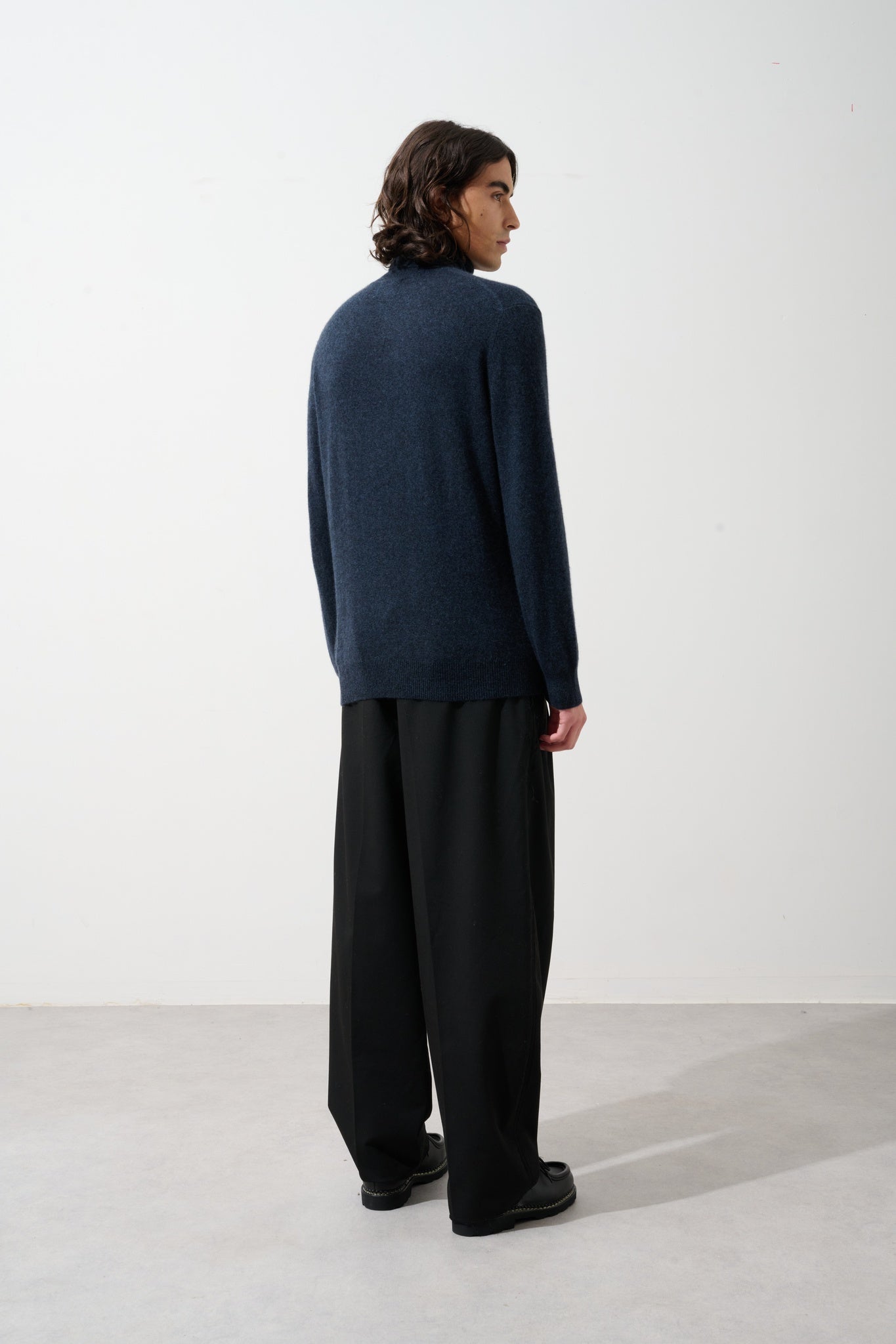 BANGE Rollkragenpullover Kaviar 100% Kaschmir