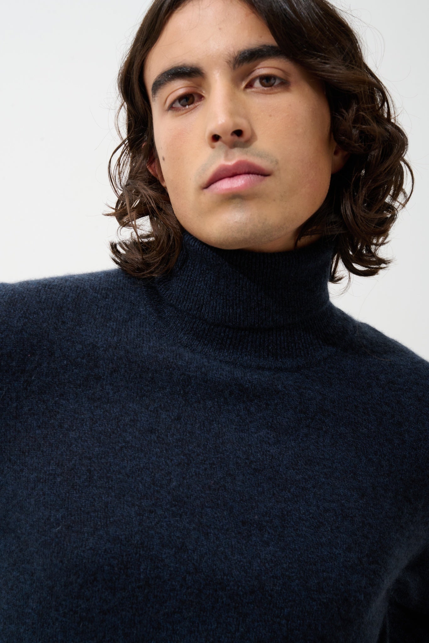 BANGE Rollkragenpullover Kaviar 100% Kaschmir