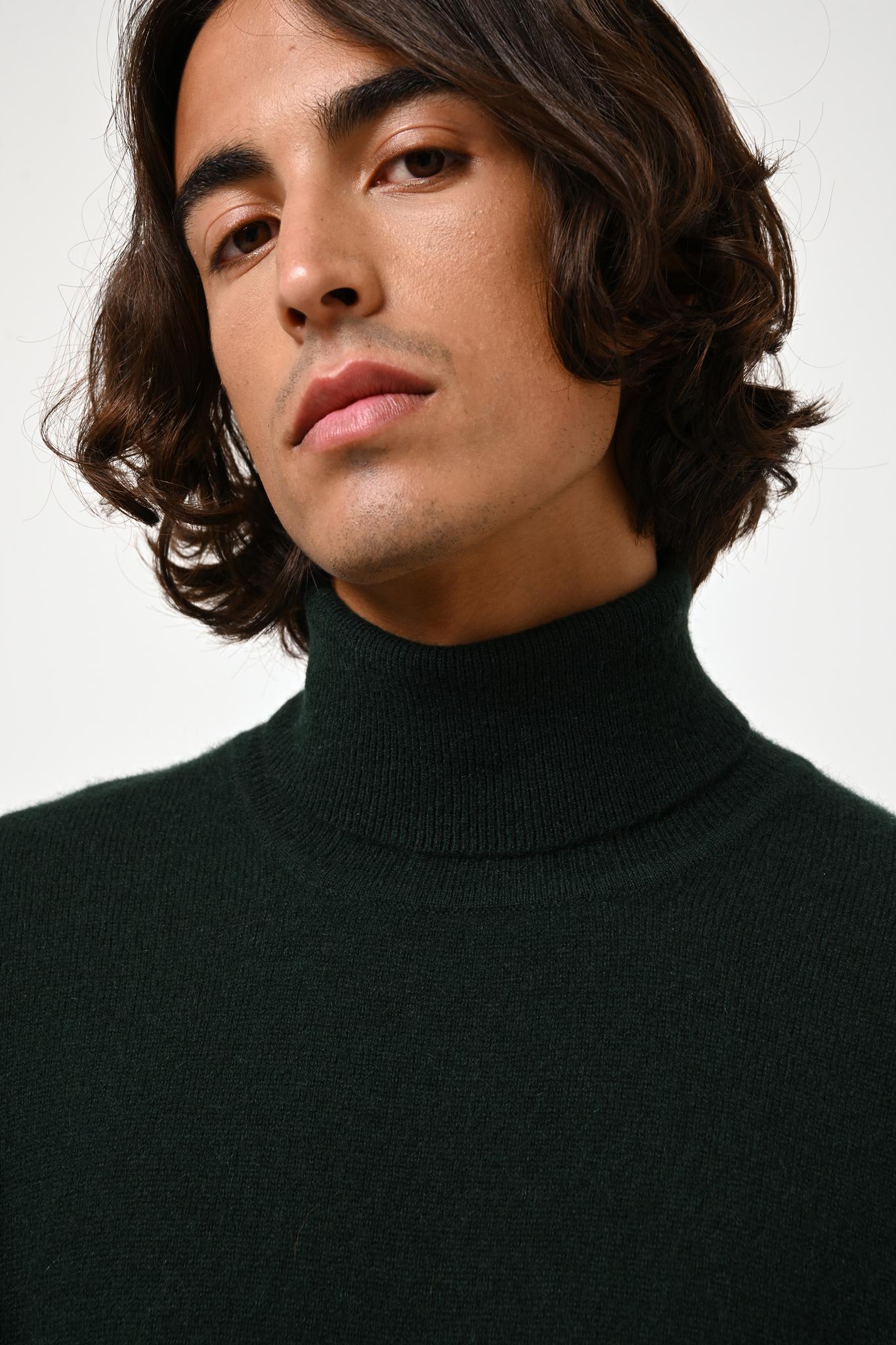 BANGE cypress turtleneck sweater 100% cashmere