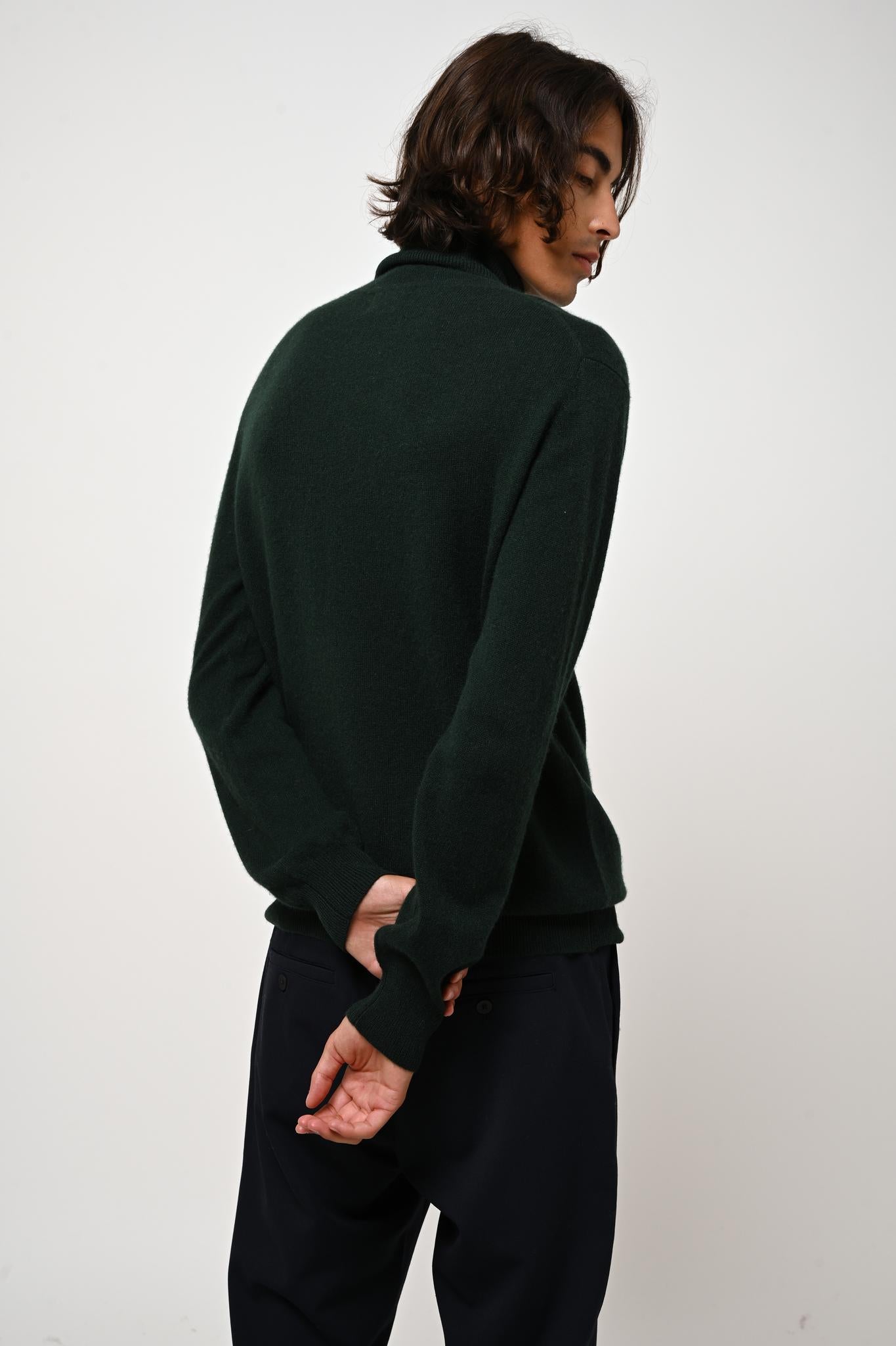 BANGE cypress turtleneck sweater 100% cashmere