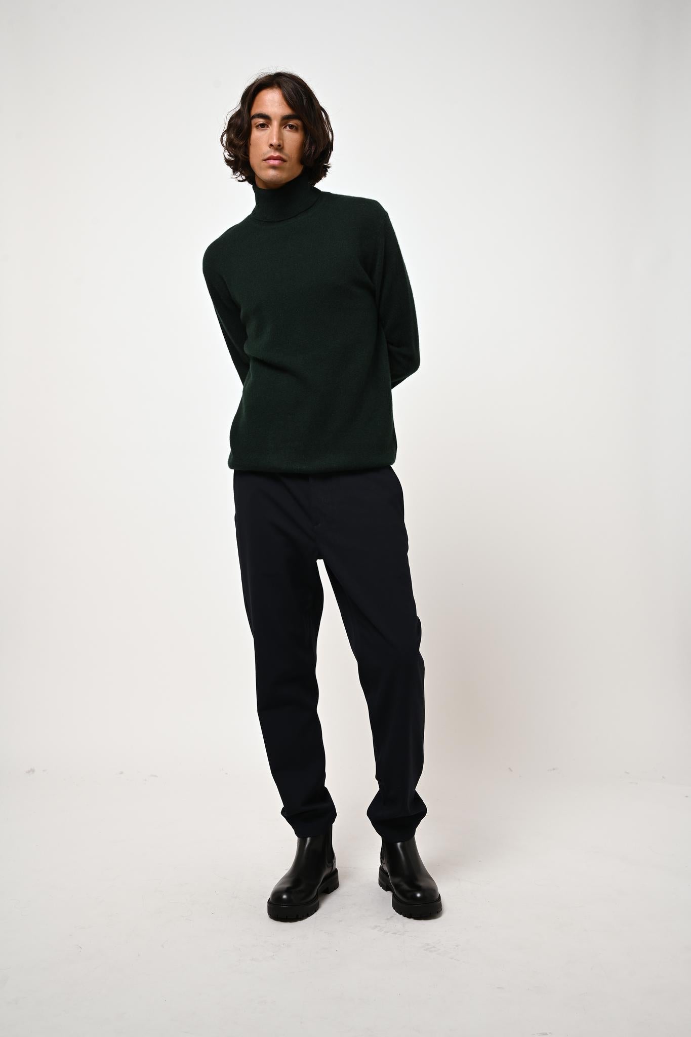 BANGE cypress turtleneck sweater 100% cashmere