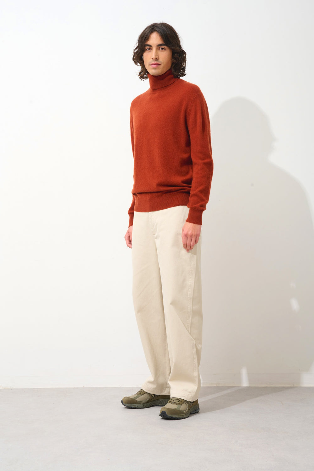 BANGE Rollkragenpullover Eichhörnchen 100% Kaschmir