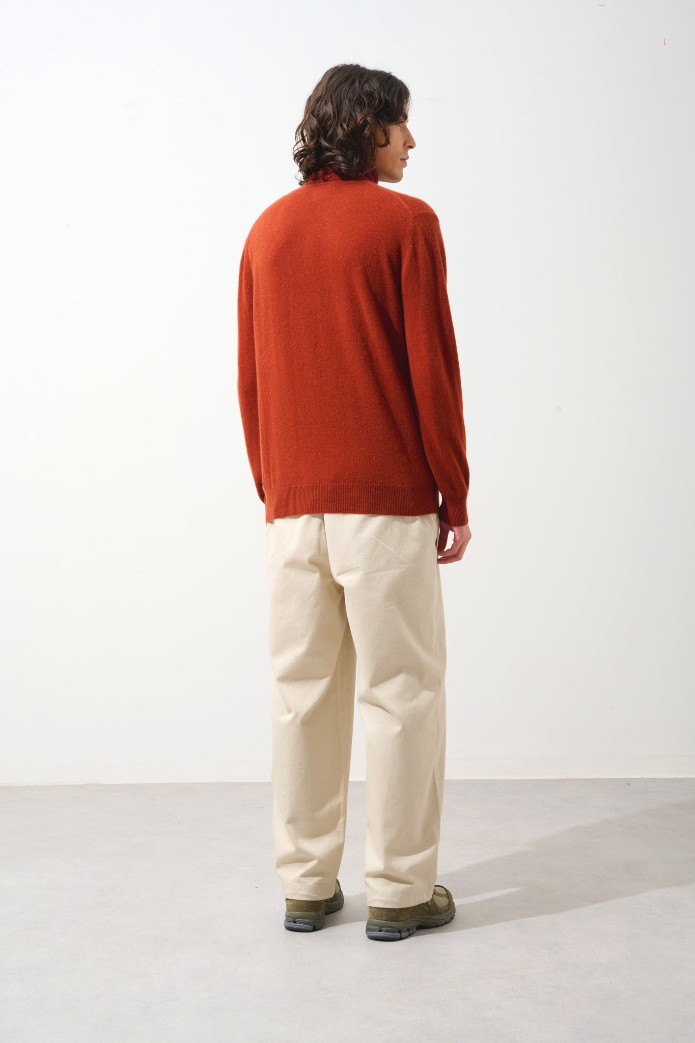 BANGE Rollkragenpullover Eichhörnchen 100% Kaschmir