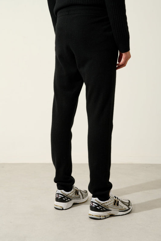 BICHET black jogging suit 100% cashmere