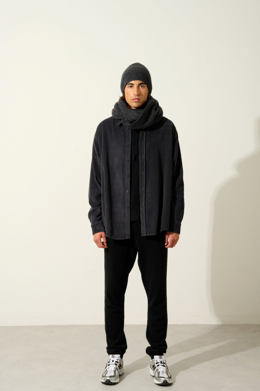 BICHET black jogging suit 100% cashmere