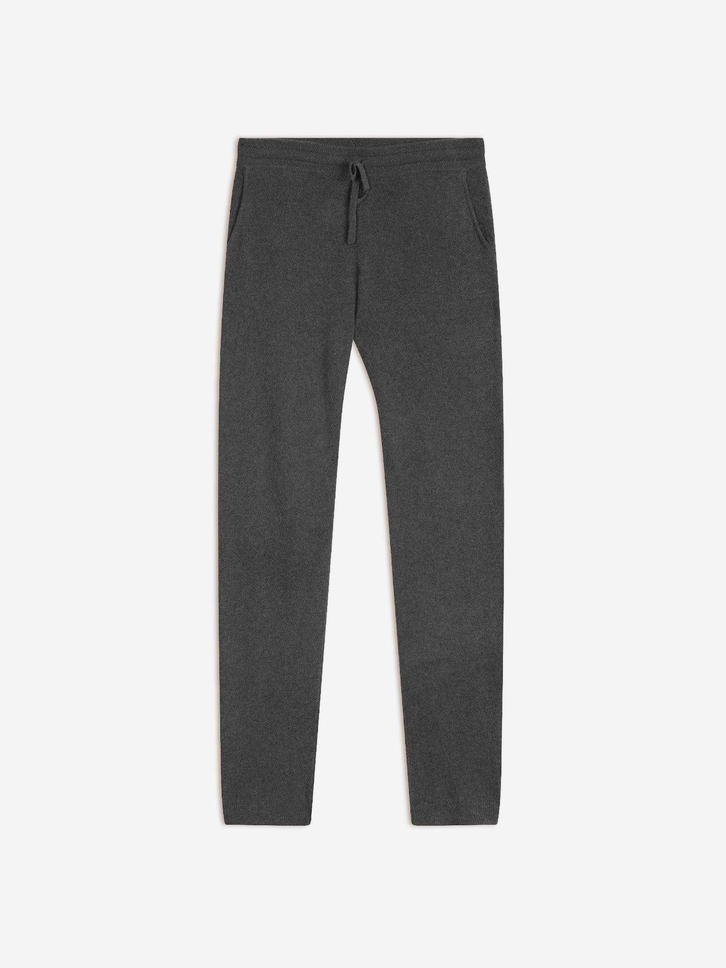 BICHET anthracite mottled jogging suit 100% cashmere