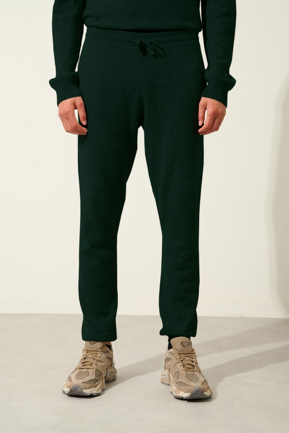 BICHET cypress jogging suit 100% cashmere