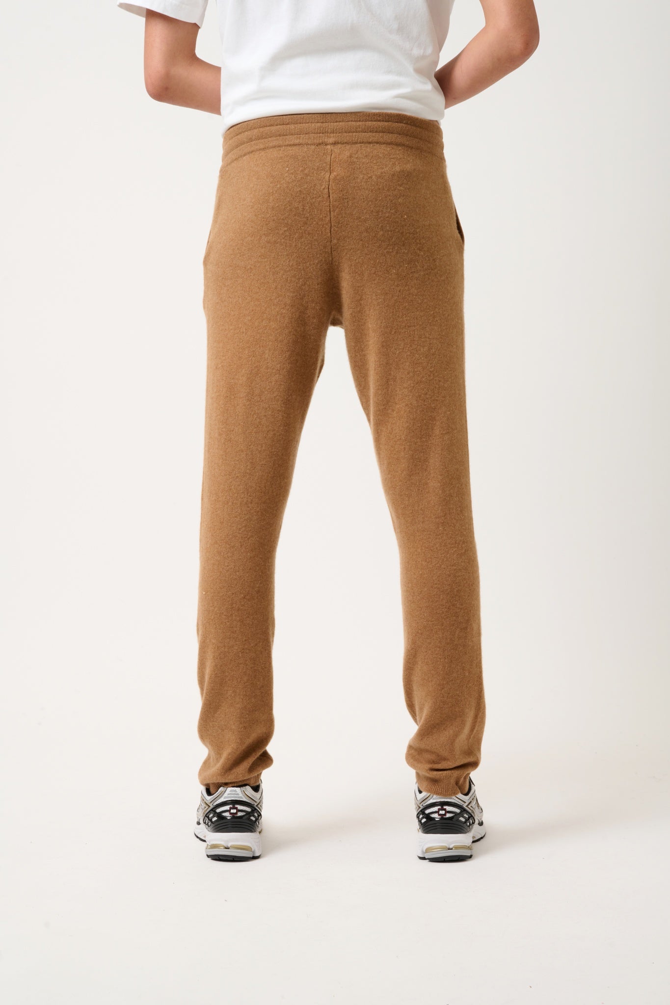 BICHET jogging noisette 100% cachemire