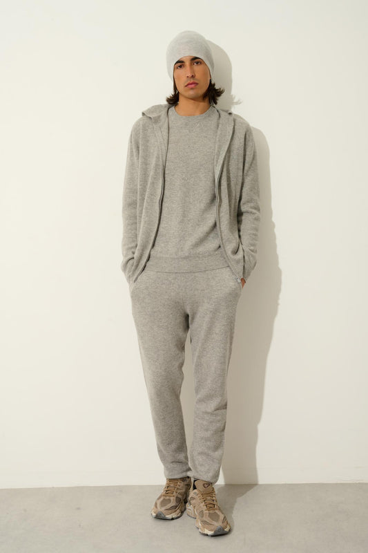 BICHET Jogginganzug Wolke meliert 100% Kaschmir