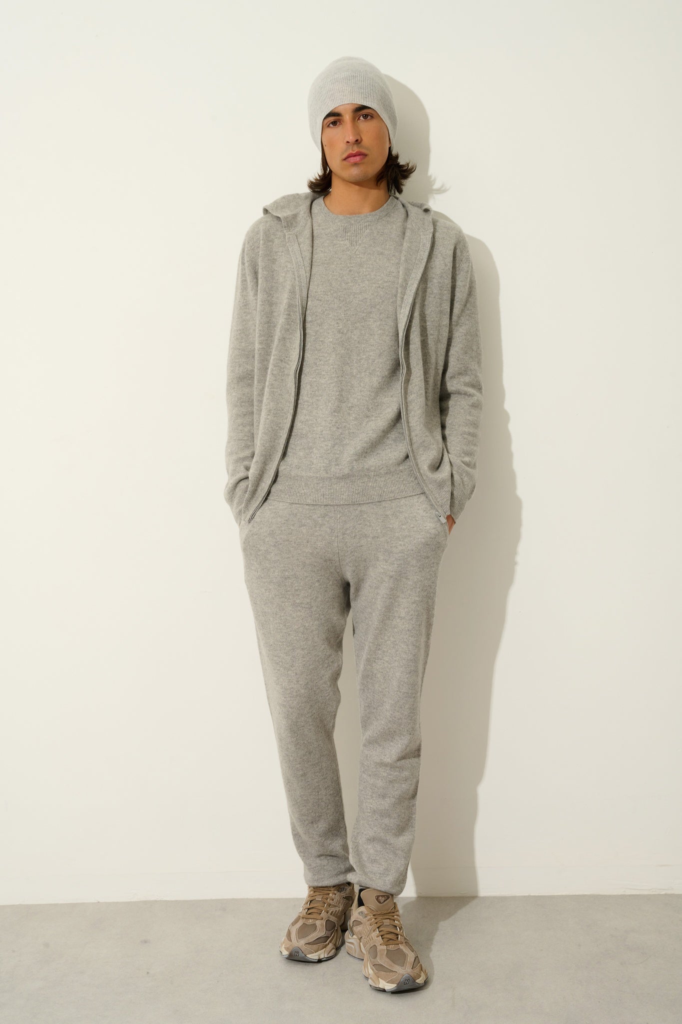 BICHET cloud jogging shades 100% cashmere