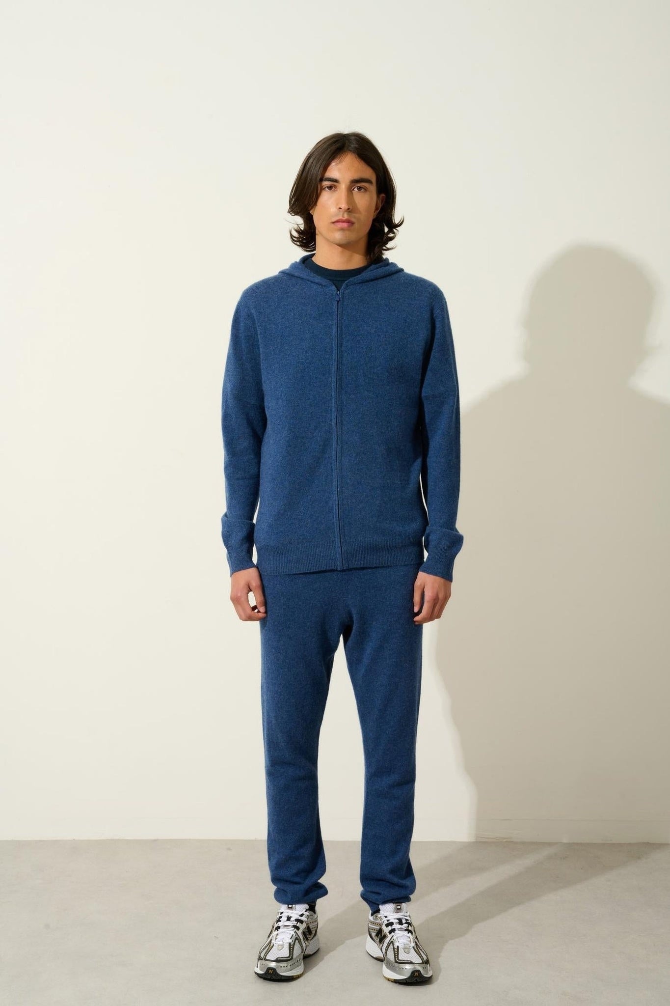 BICHET ocean jogging suit 100% cashmere