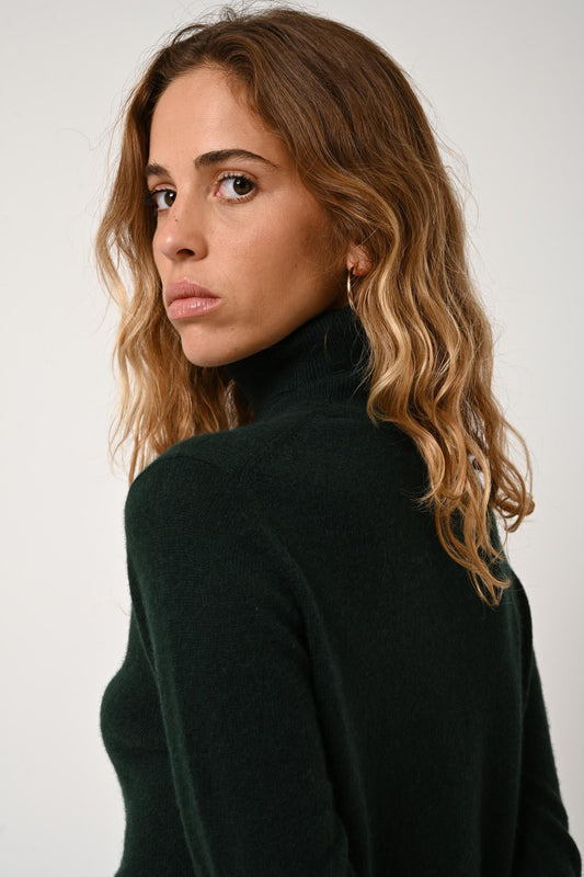 BISE cypress turtleneck sweater 100% cashmere