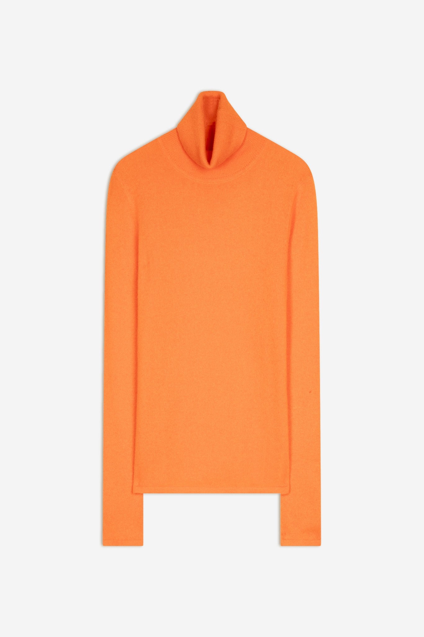 bise pull col roulé mandarine 100% cachemire