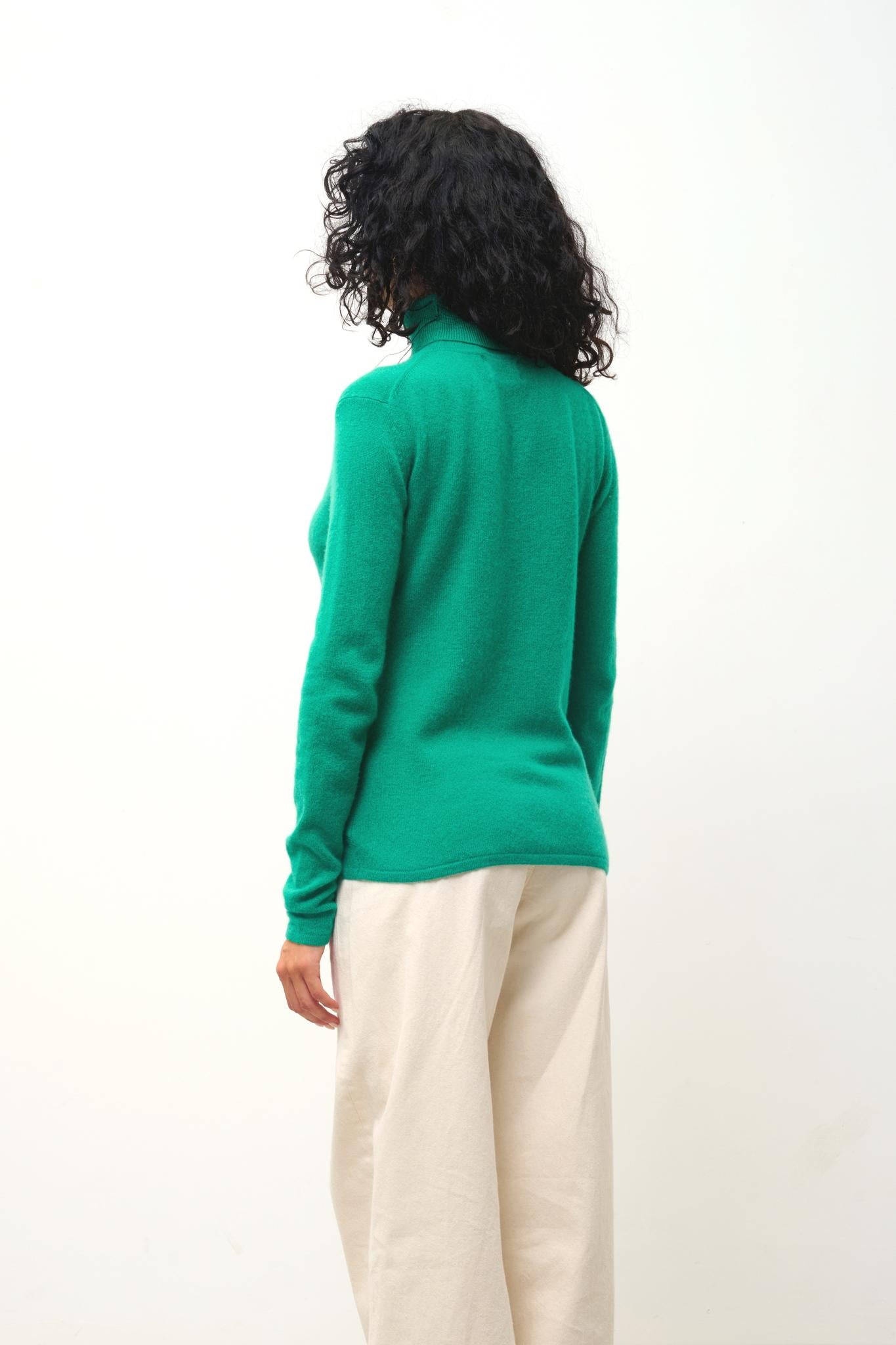 BISE Rollkragenpullover mint 100% Kaschmir