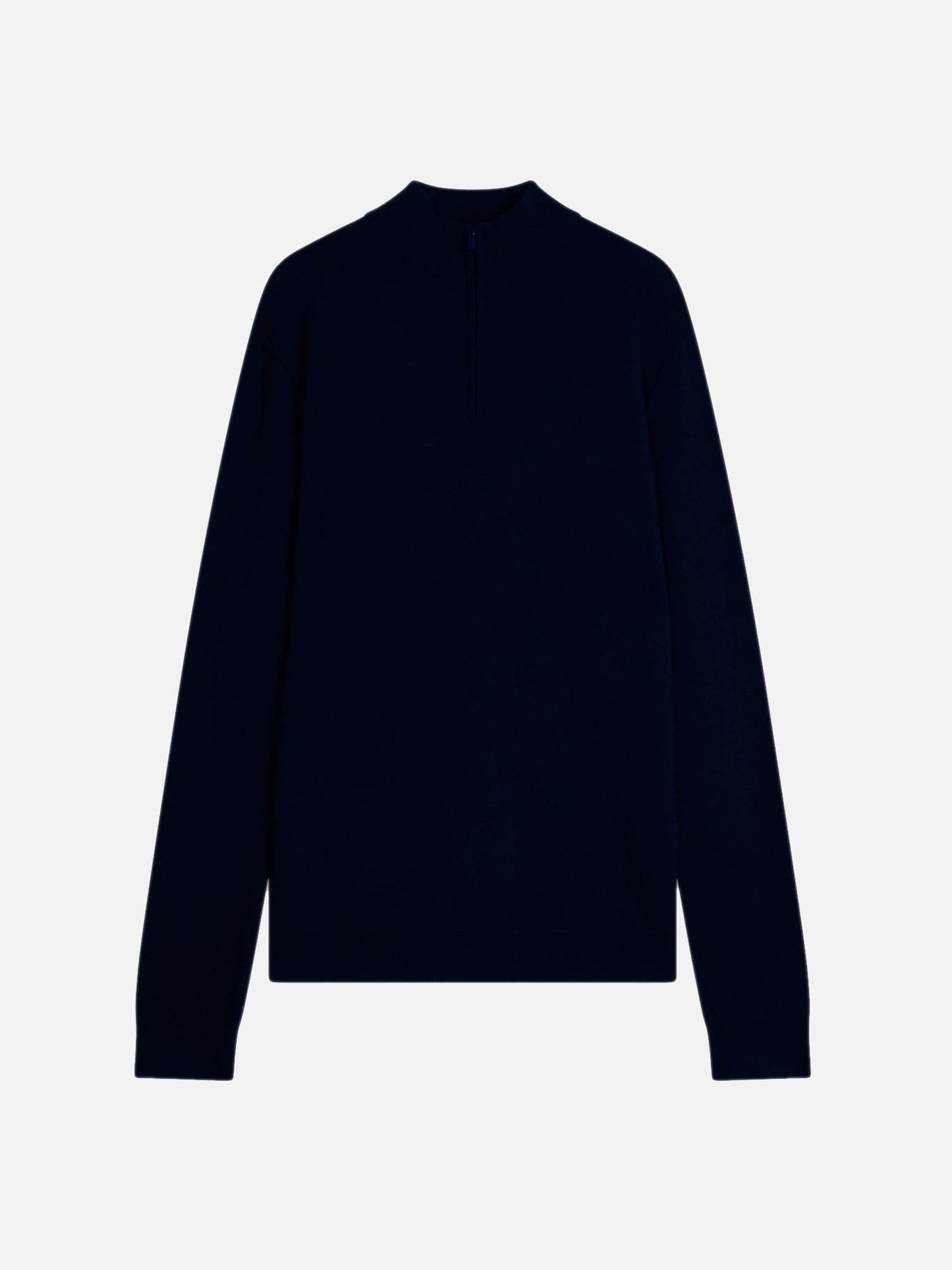 CANDICE navy trucker sweater 100% cashmere