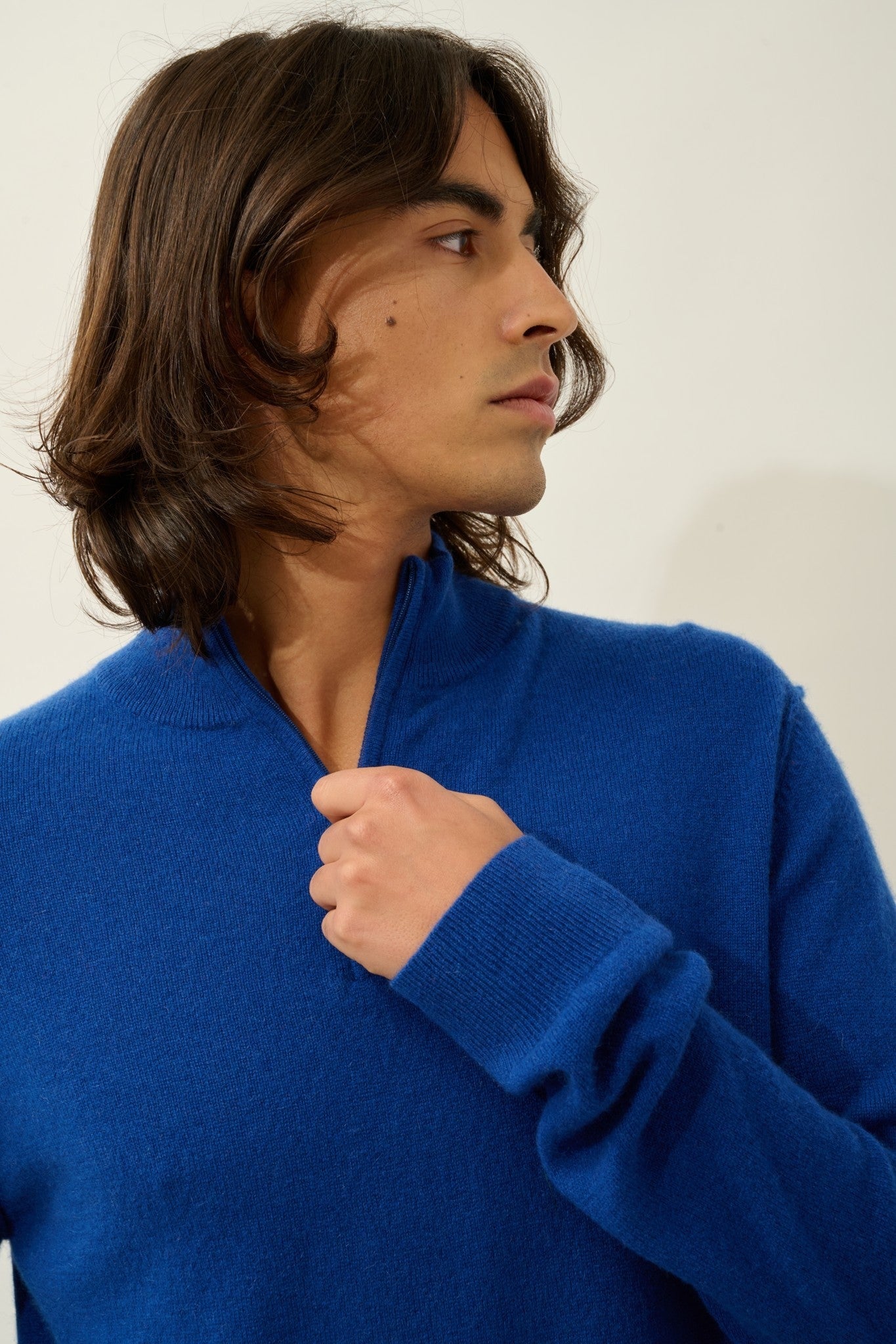 candice pull camionneur outremer 100% cachemire