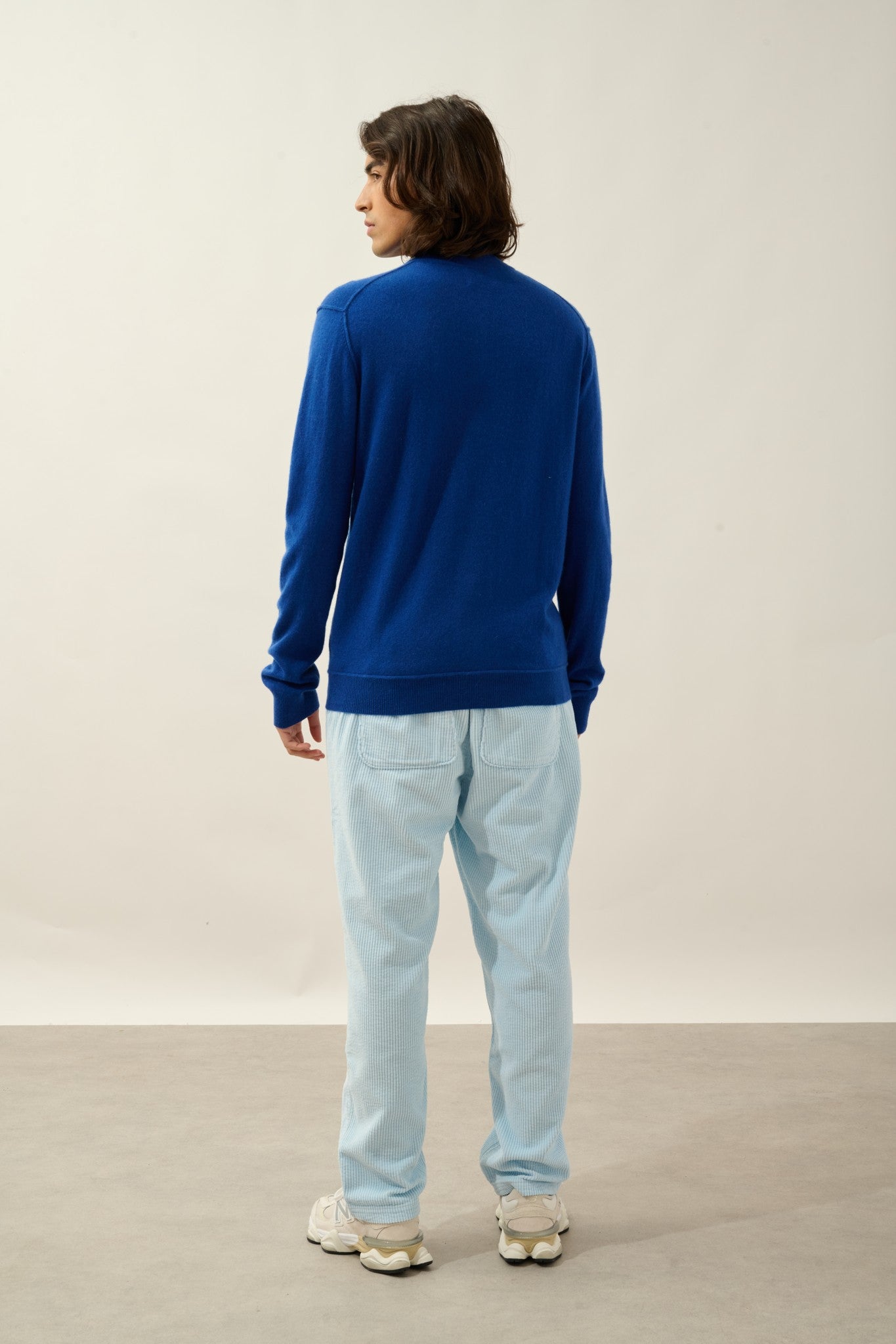 candice pull camionneur outremer 100% cachemire