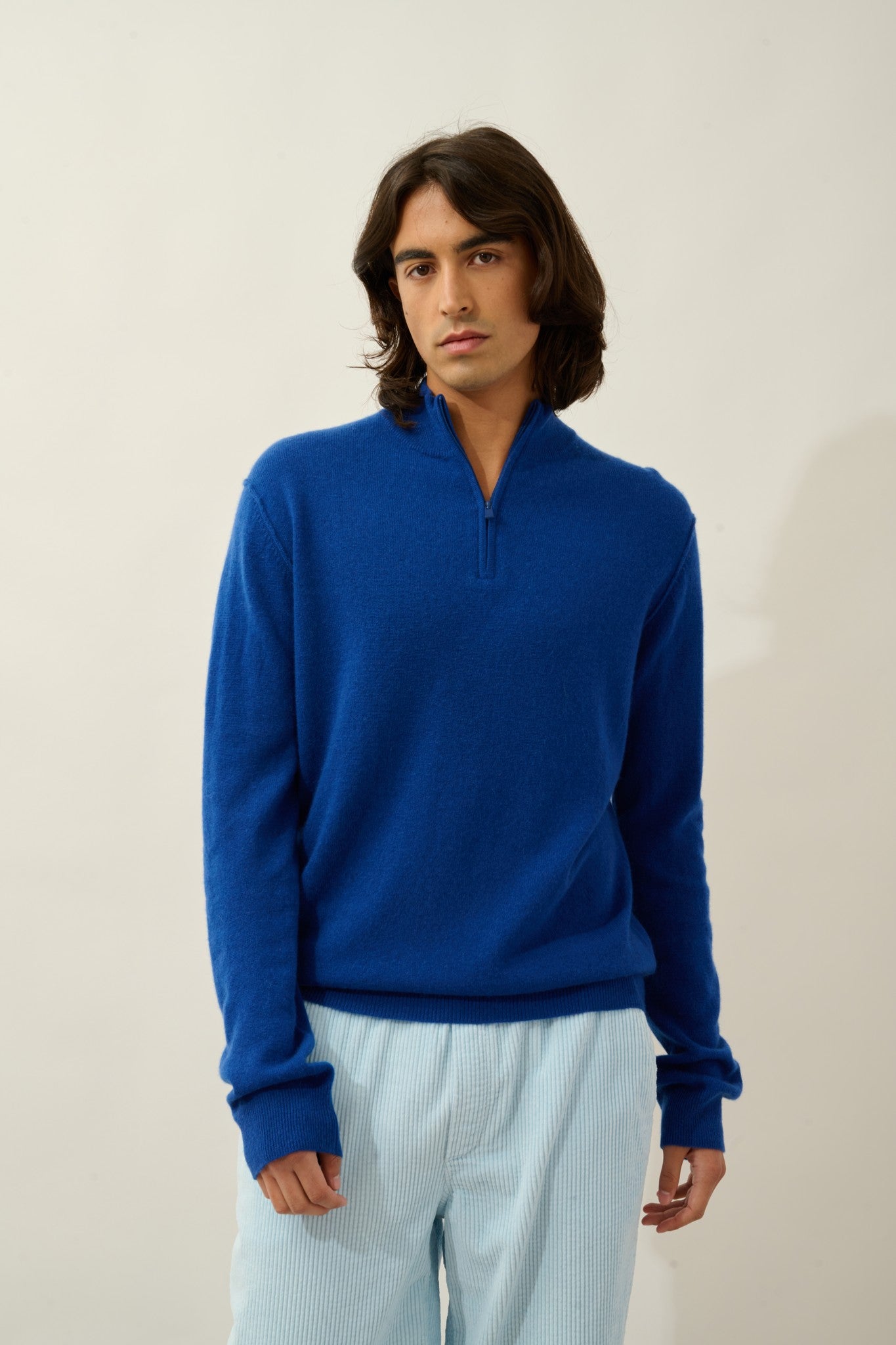 candice pull camionneur outremer 100% cachemire