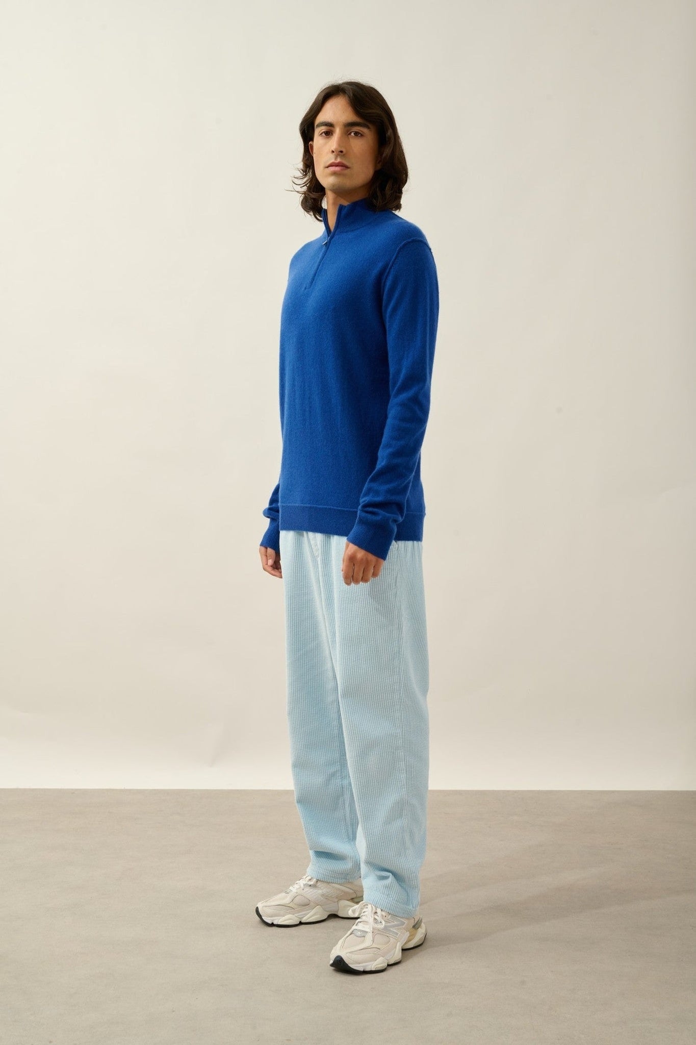 candice pull camionneur outremer 100% cachemire