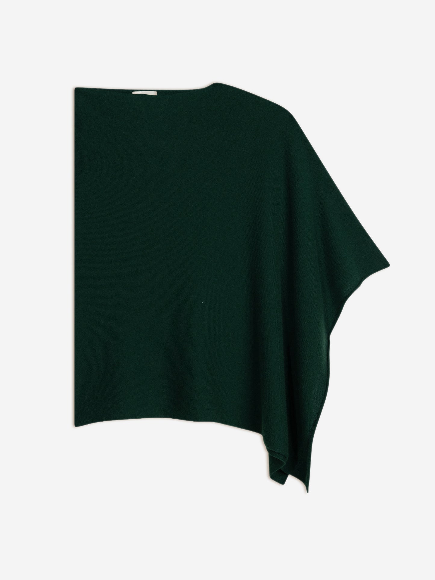 CARRA poncho cyprès 100% cachemire