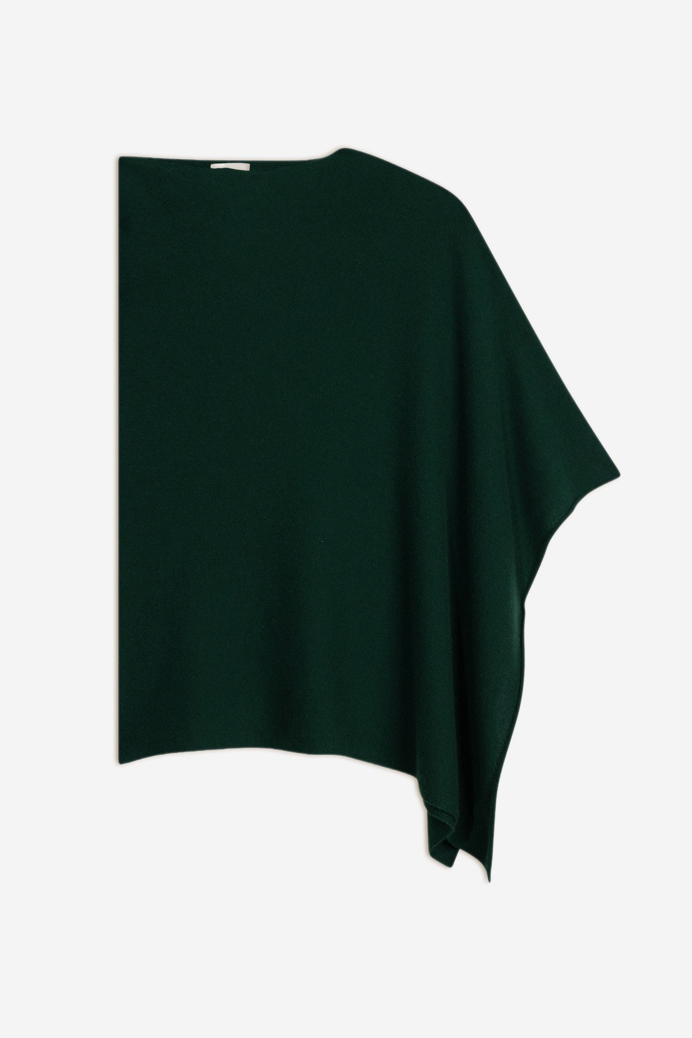 carra poncho cyprès 100% cachemire