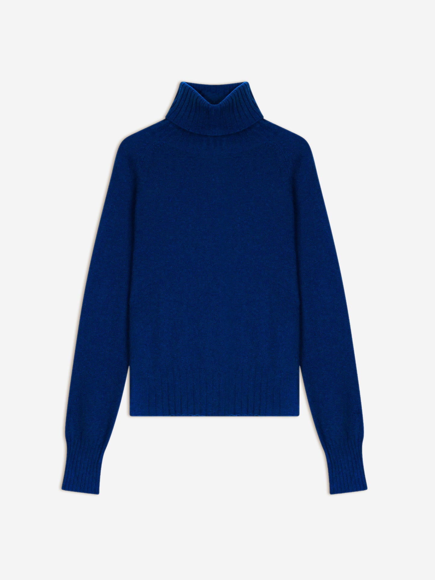 CASSY pull col roulé outremer 100% cachemire