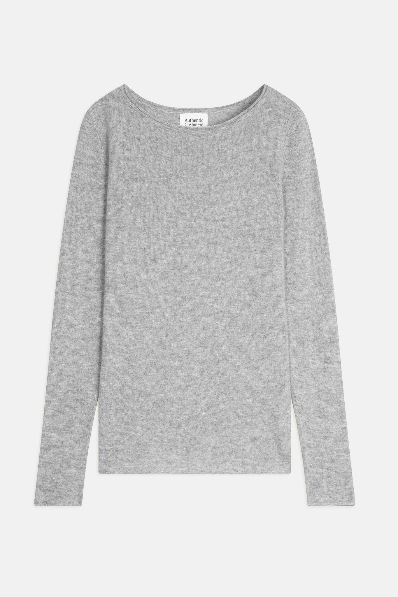 criou pull col bateau nuage chiné 100% cachemire