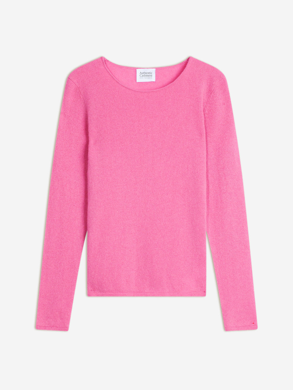 CRIOU pull col bateau rose 100% cachemire