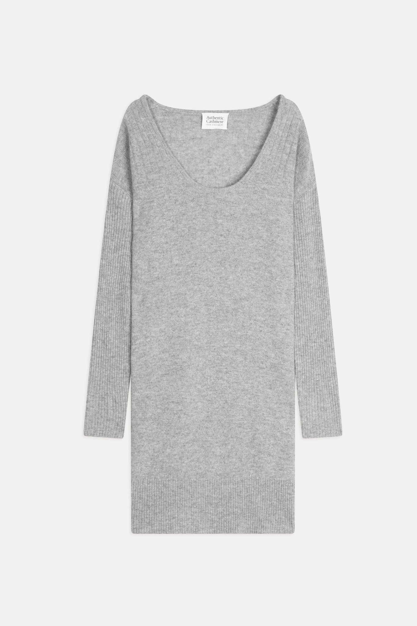 dana robe col u nuage chiné 100% cachemire