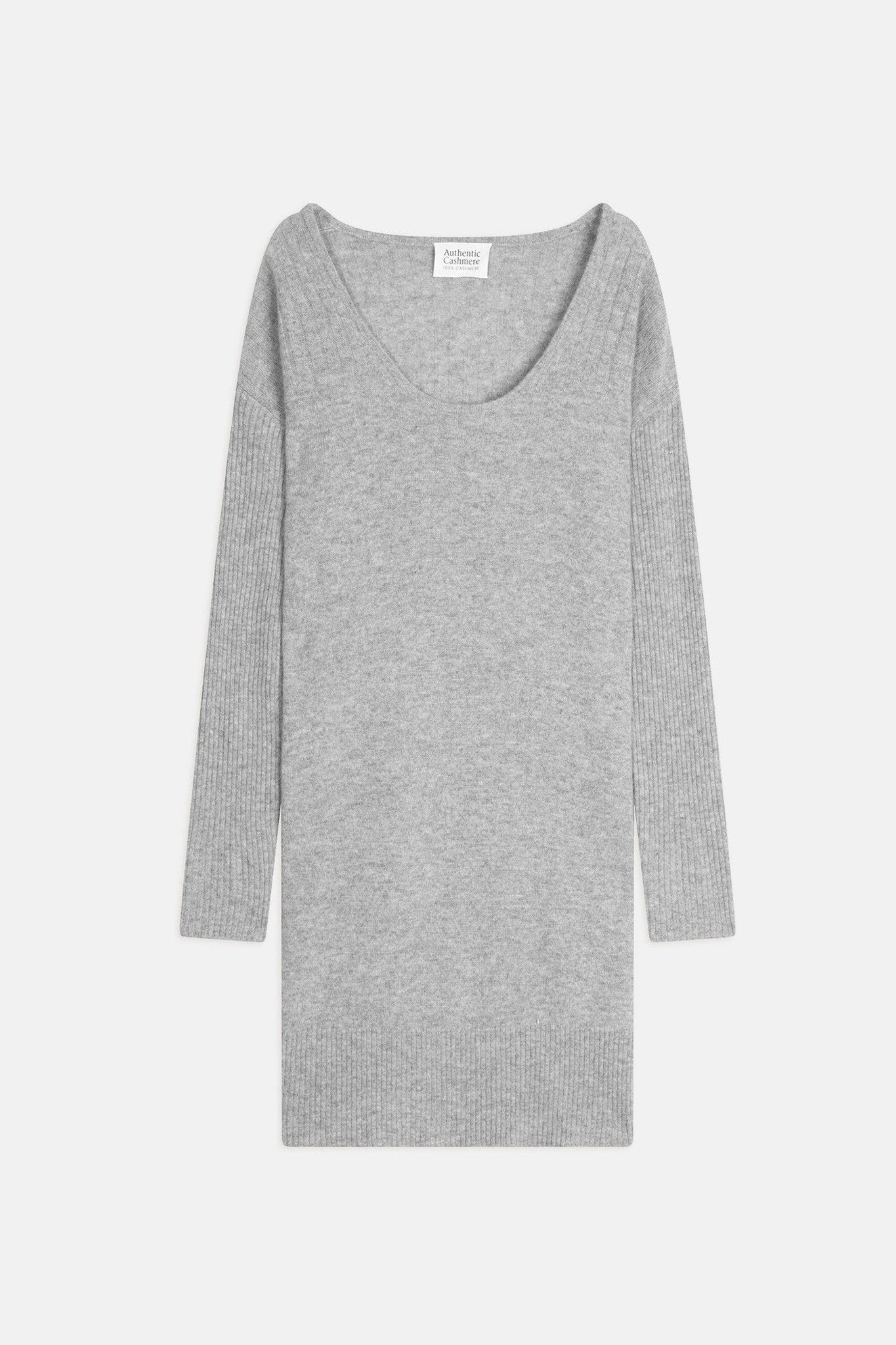 dana robe col u nuage chiné 100% cachemire