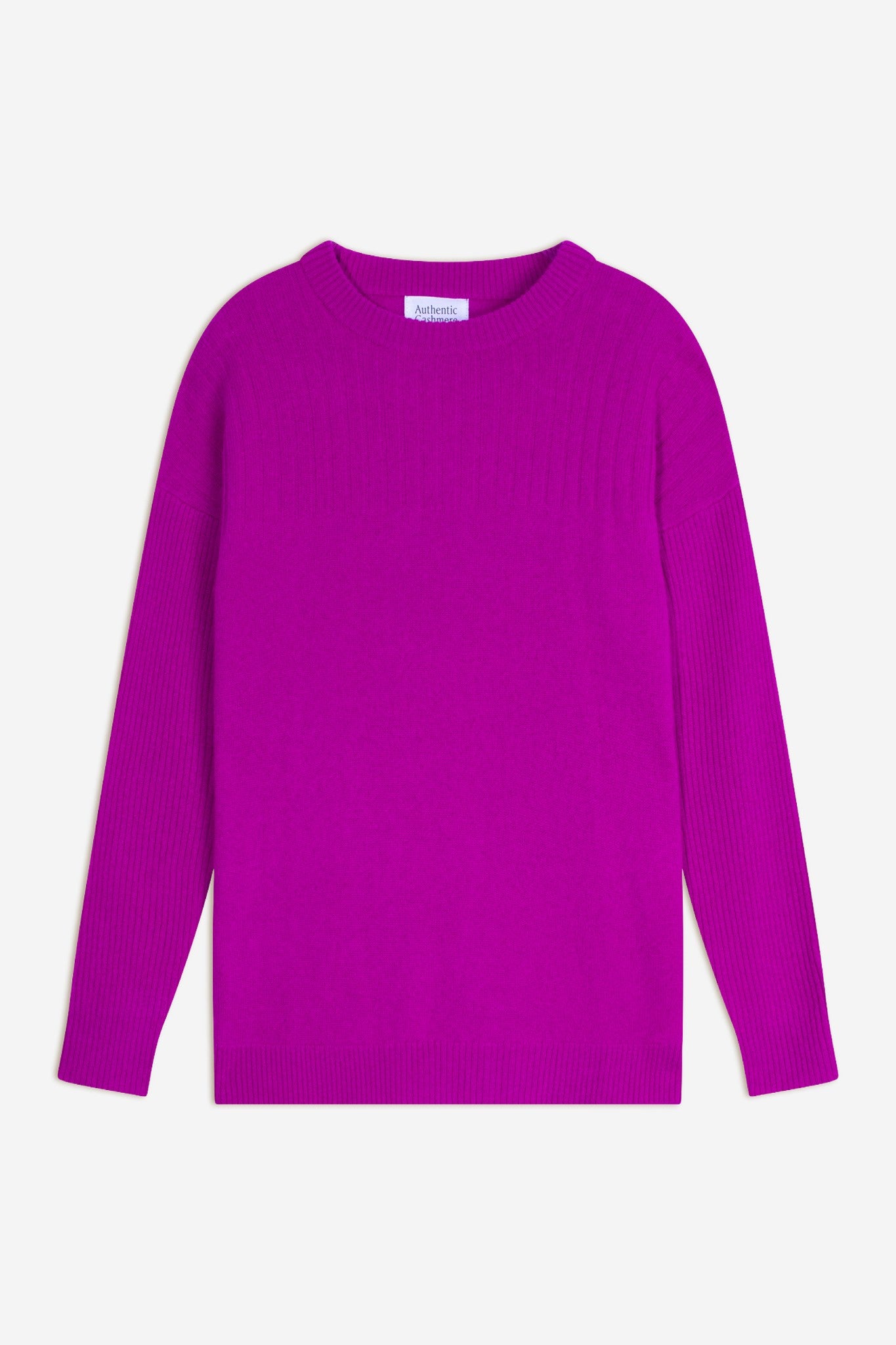 daria pull col rond hibiscus 100% cachemire