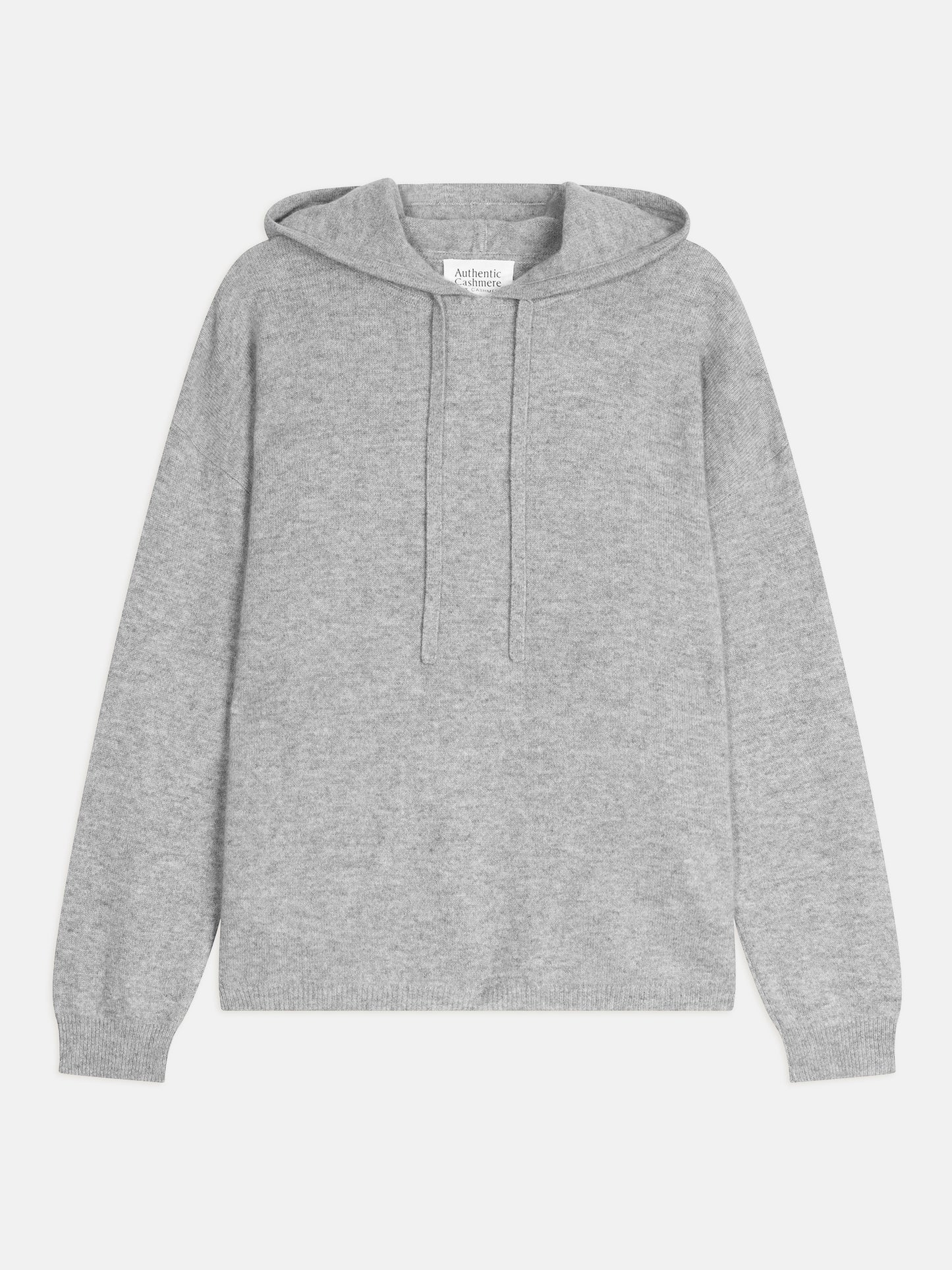 DORTE pull capuche nuage chiné 100% cachemire