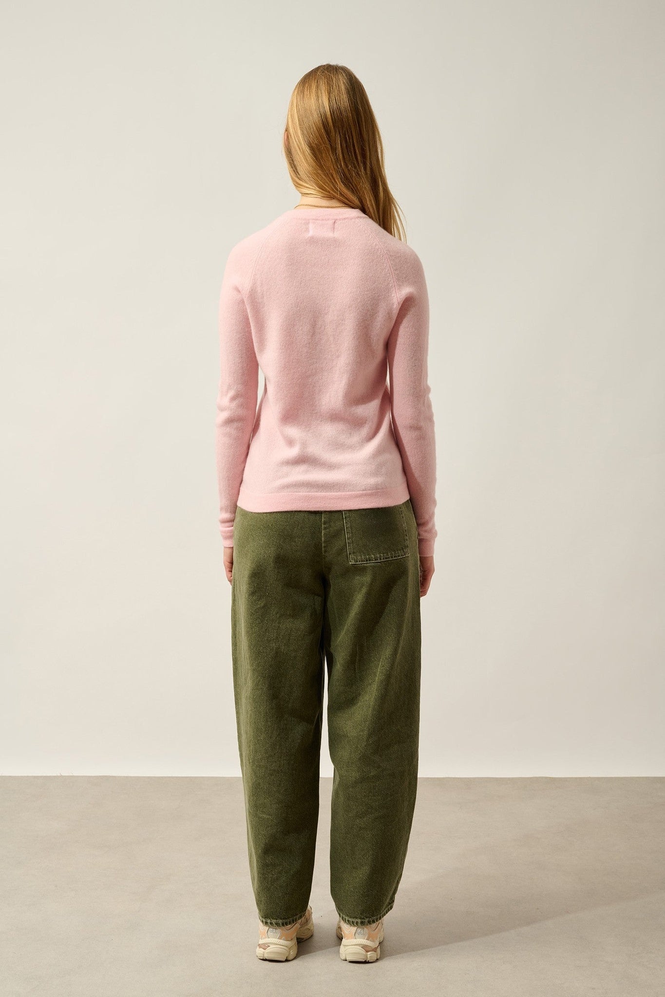 ecrin pull col rond ballerine 100% cachemire