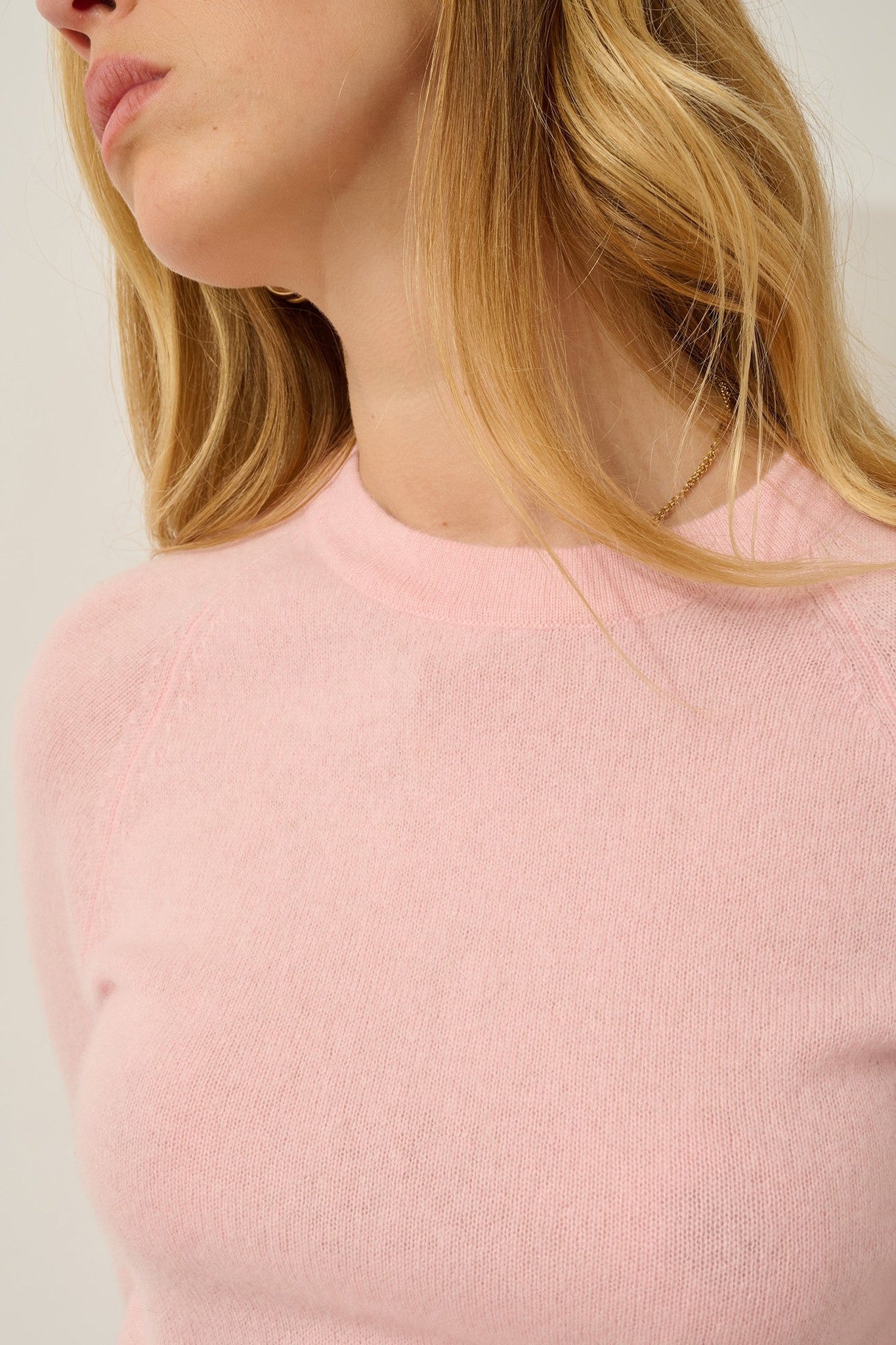 ecrin pull col rond ballerine 100% cachemire