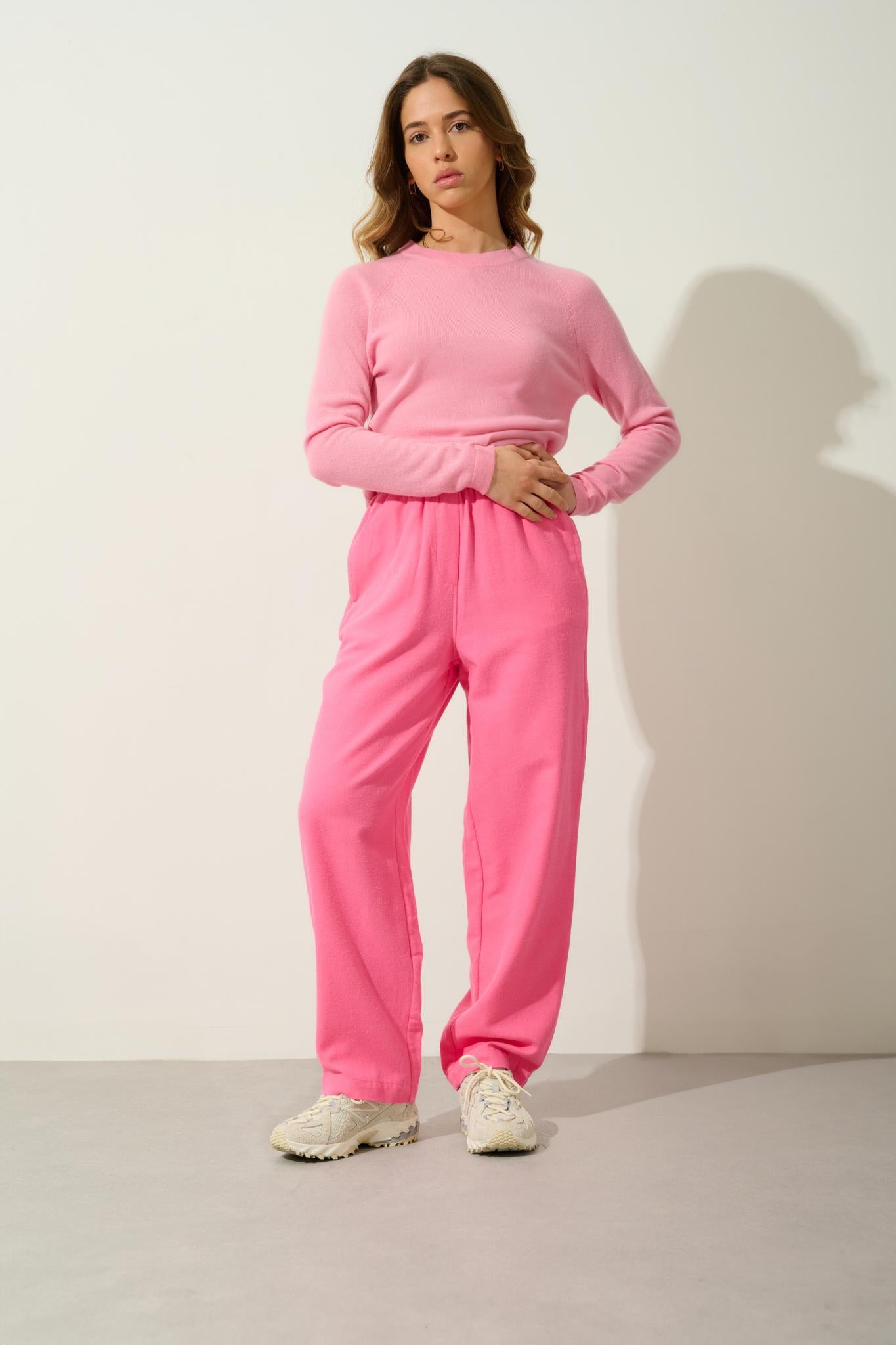 ECRIN 100 % Kaschmir Malabar Rundhalspullover