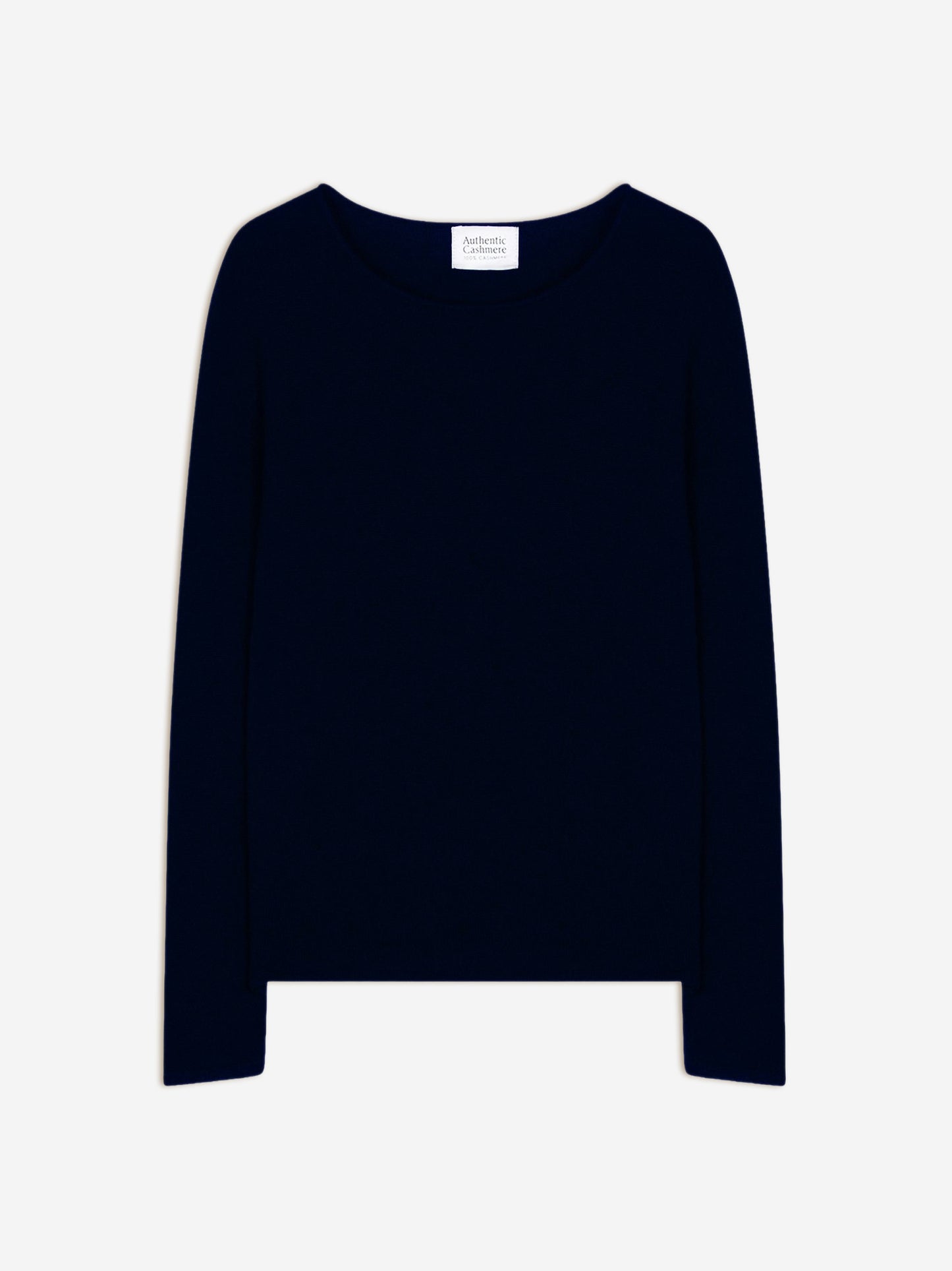 EPÉNA Pullover mit Rundhalsausschnitt navy 100% Kaschmir
