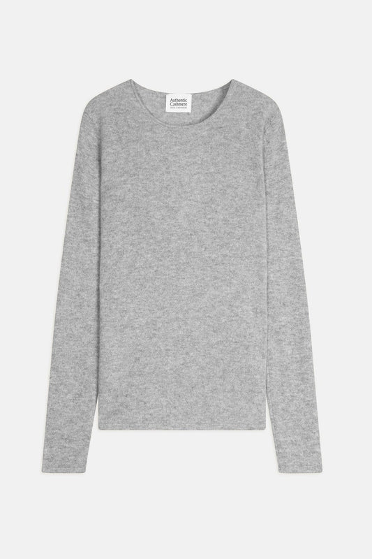 epéna pull col rond nuage chiné 100% cachemire
