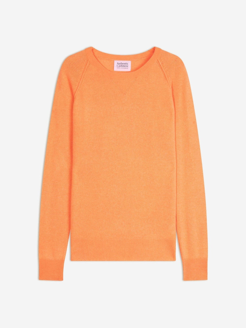 etret pull col rond agrume 100% cachemire