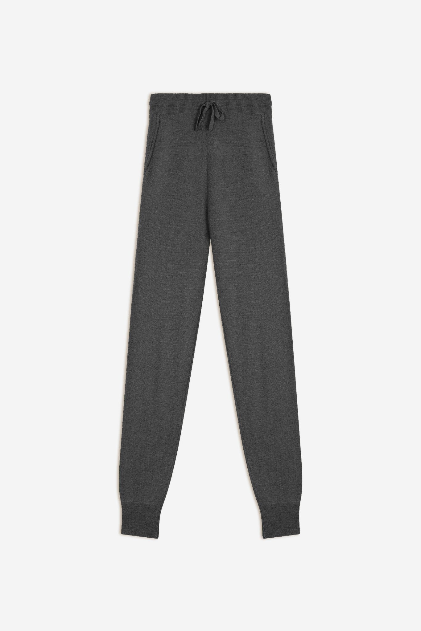 ferrand jogging anthracite chiné 100% cachemire