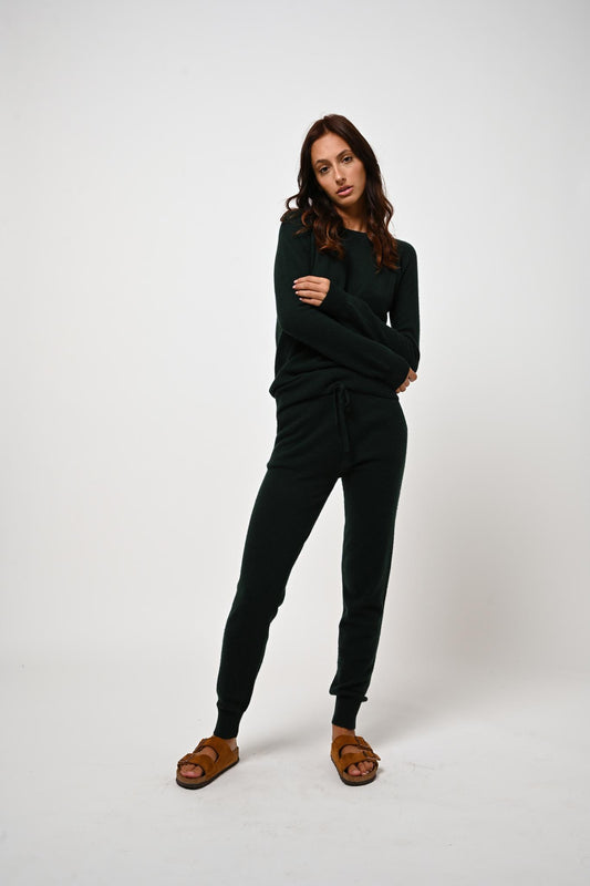 FERRAND cypress jogging suit 100% cashmere