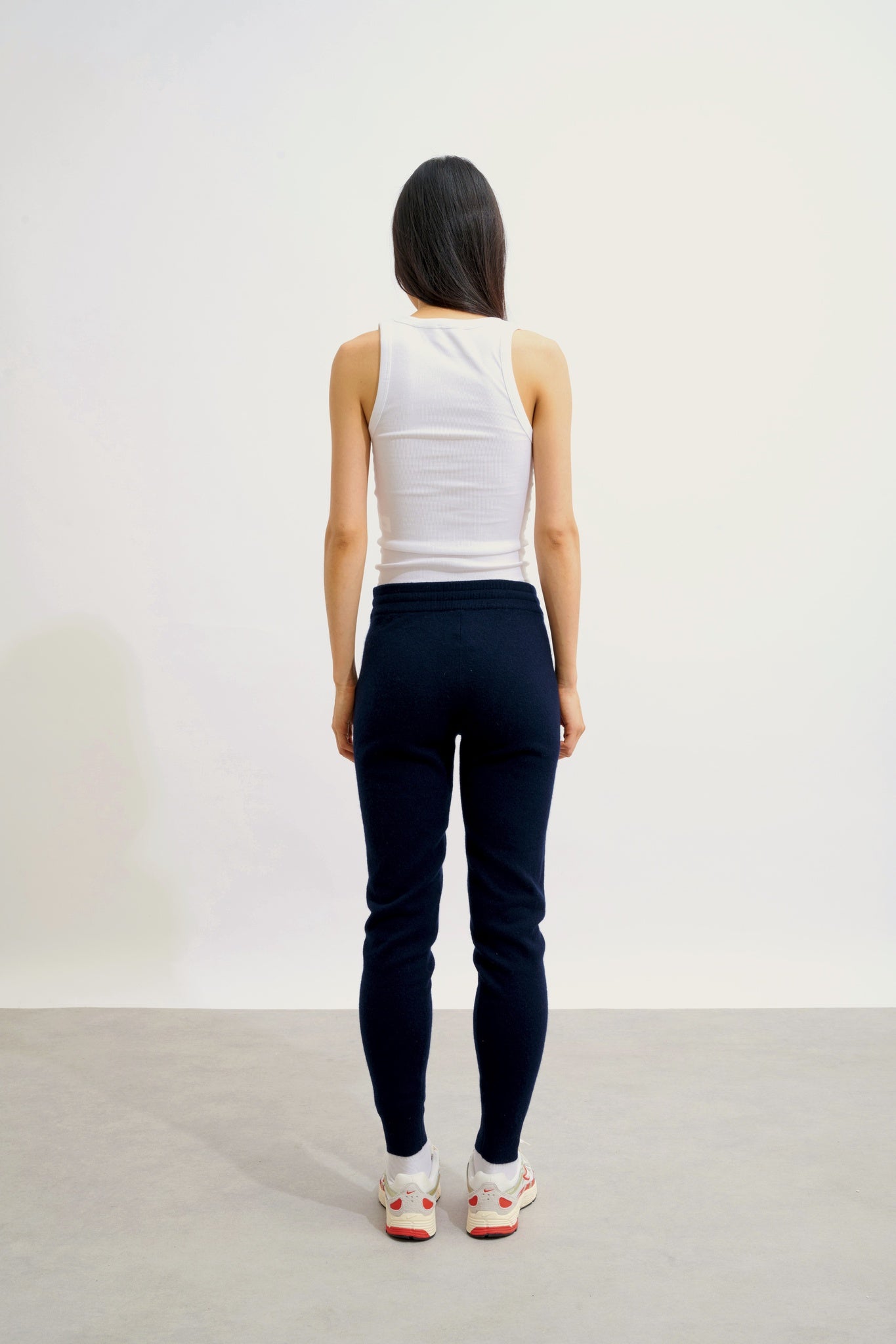 FERRAND jogging suit navy 100% cashmere