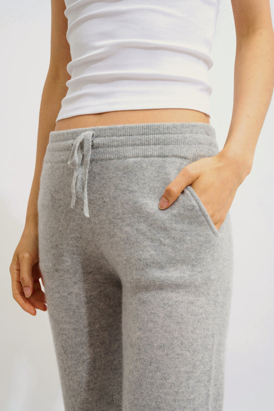 FERRAND jogging nuage chiné 100% cachemire