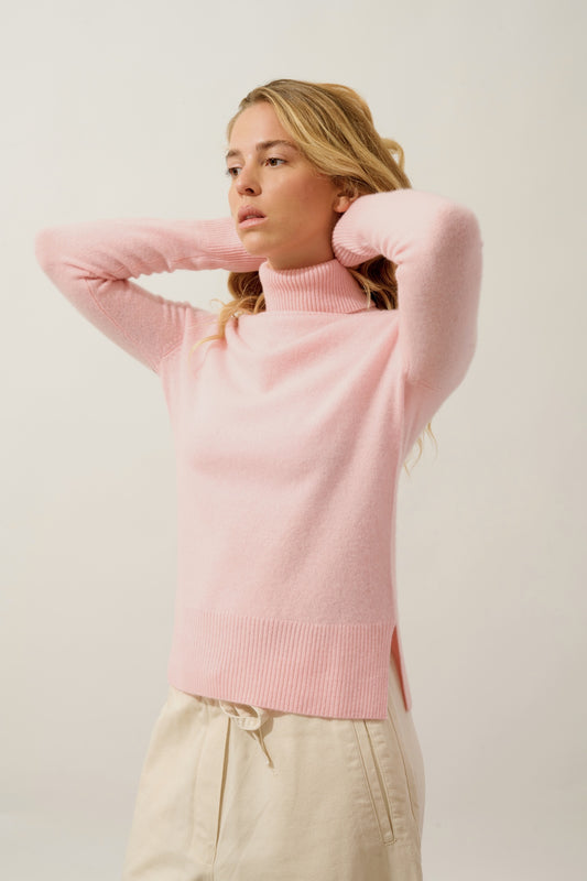 FORNET Rollkragenpullover Ballerina 100% Kaschmir