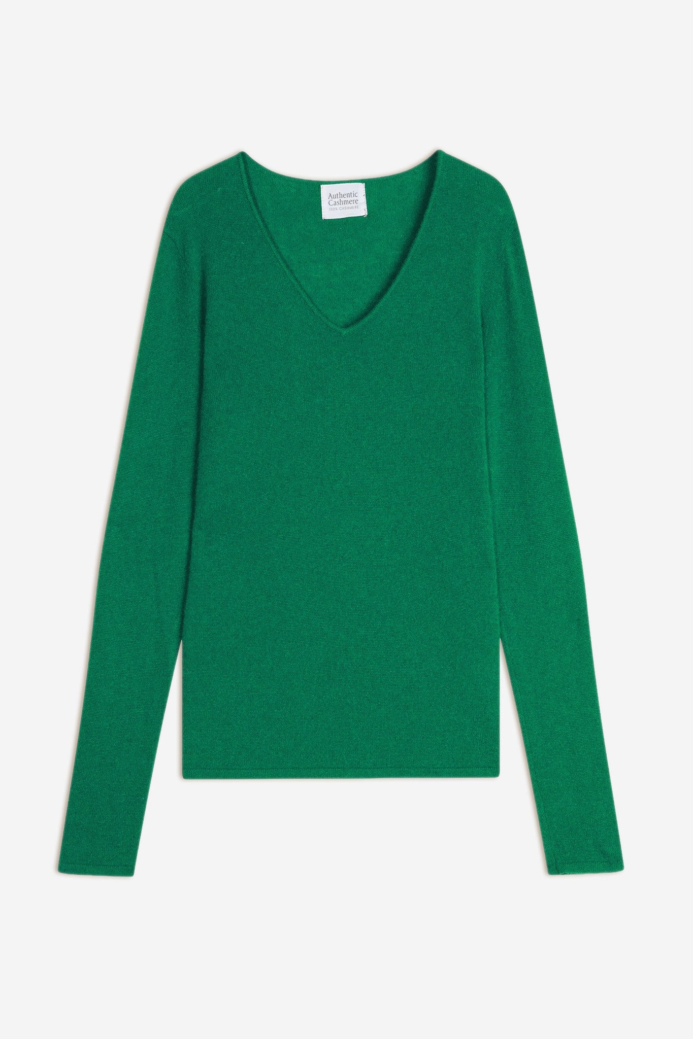 galise pull col v menthe 100% cachemire